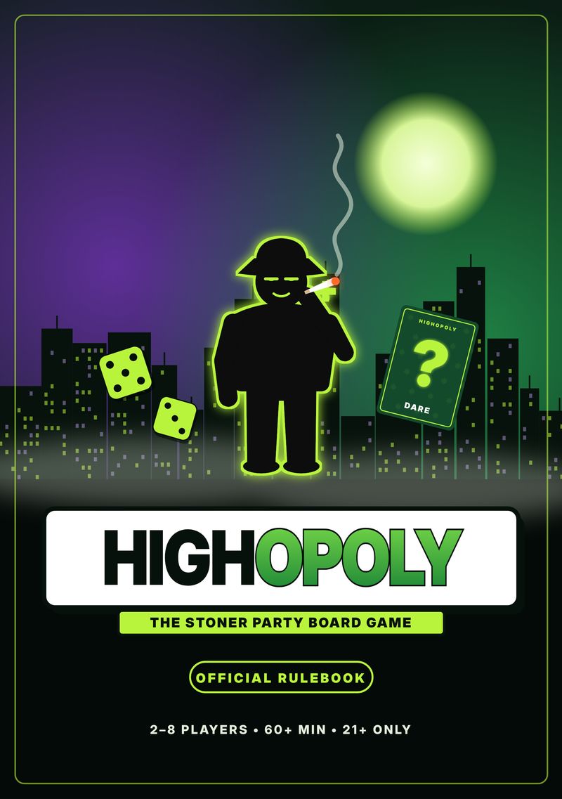 Highopoly rulebook cover